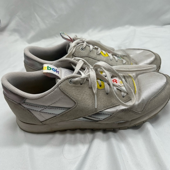 Reebok Pride Edition Sneakers Nylon/Suede size 9 - Picture 4 of 14